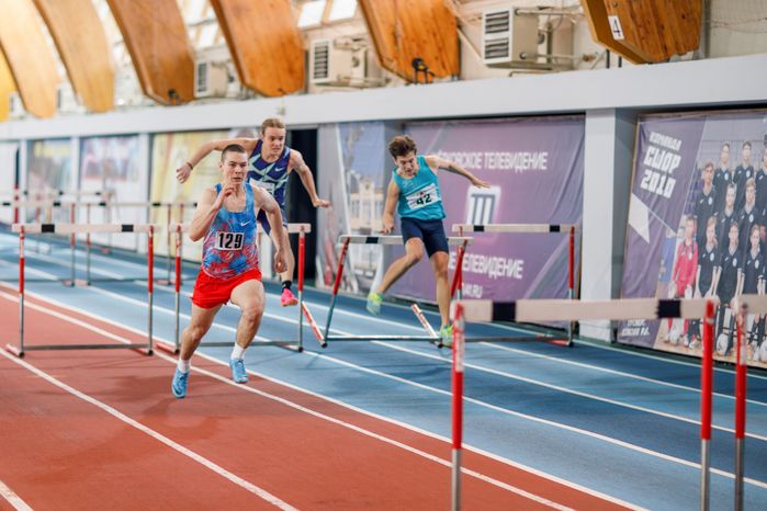 Спортивное соревнование Московской области по легкой атлетике в помещении в Щелково
