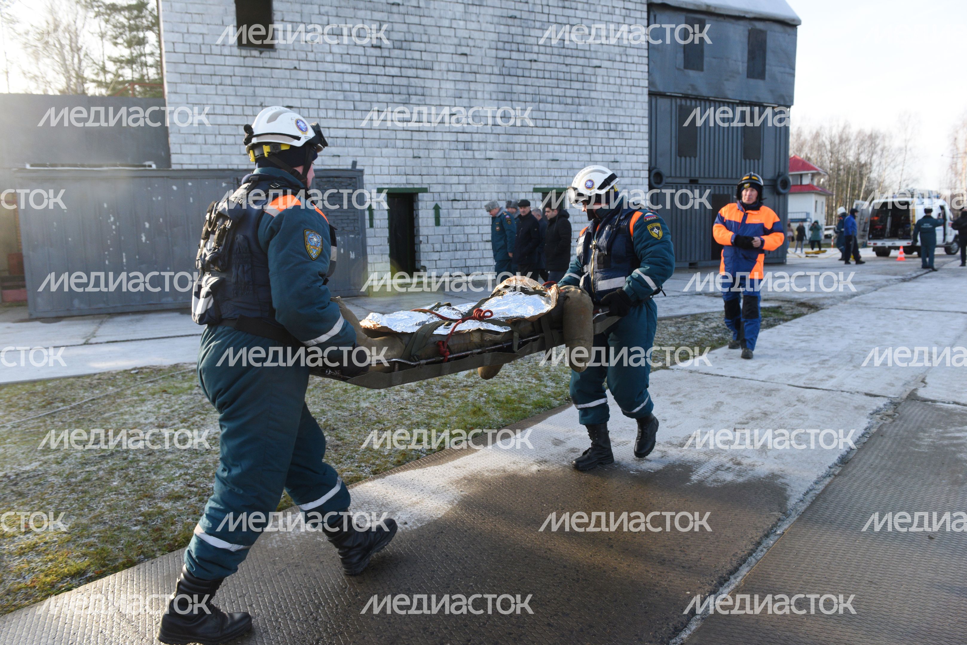 Подтверждение квалификации спасателей международного класса