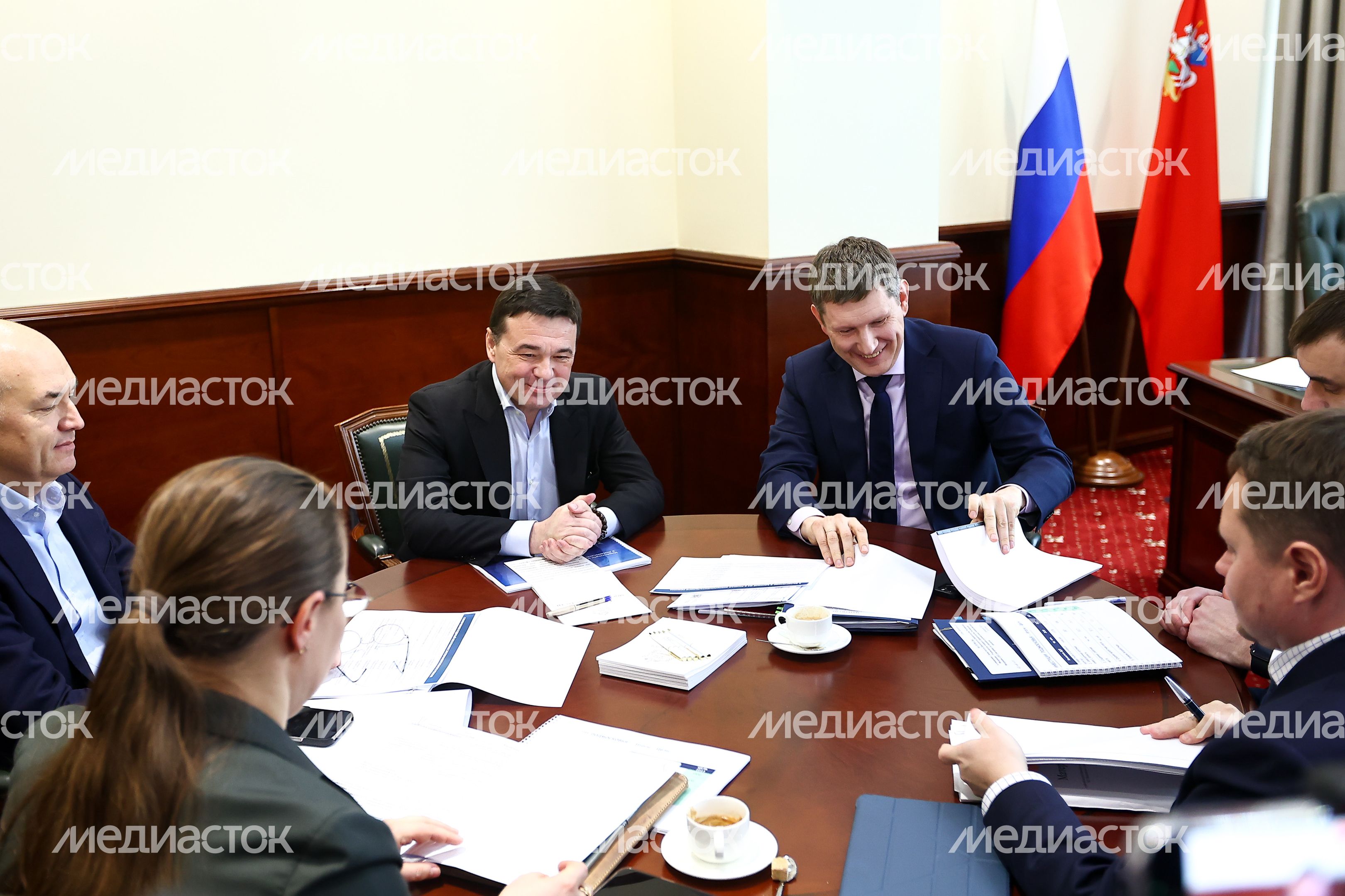 Встреча губернатора и министра​ экономразвития РФ