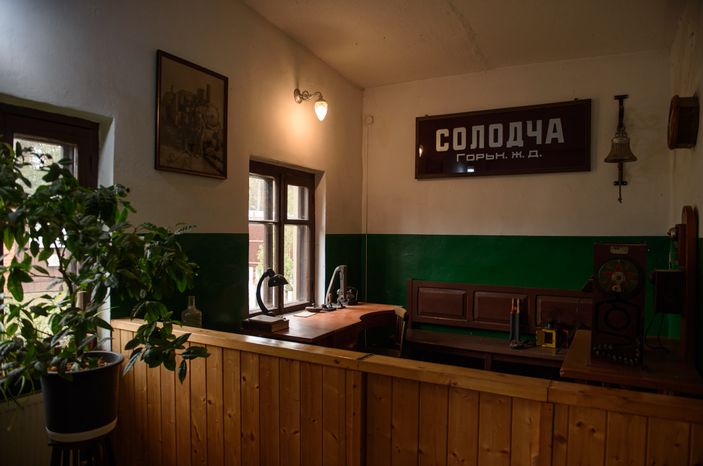 Осенние виды музея Паровозов «Кукушка»