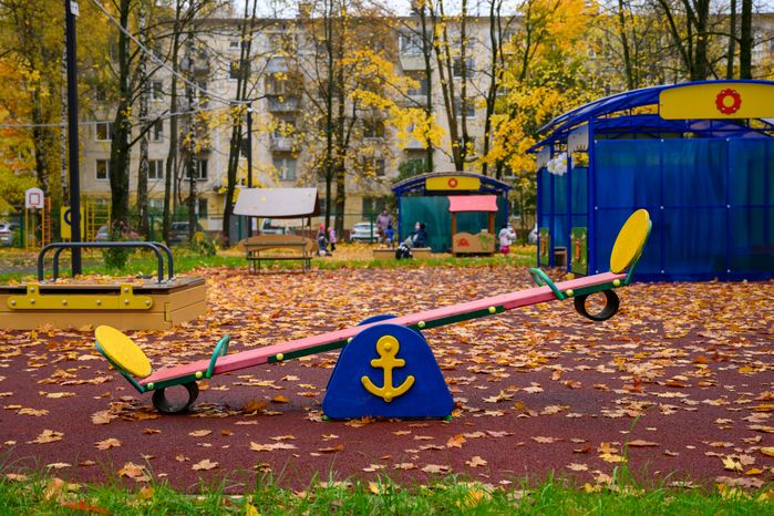 Детский сад лицея №4 в микрорайоне Юбилейный города Королев после капитального ремонта