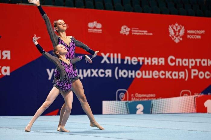 XIII Летняя Спартакиада учащихся России по спортивной аэробике акробатике в Одинцово