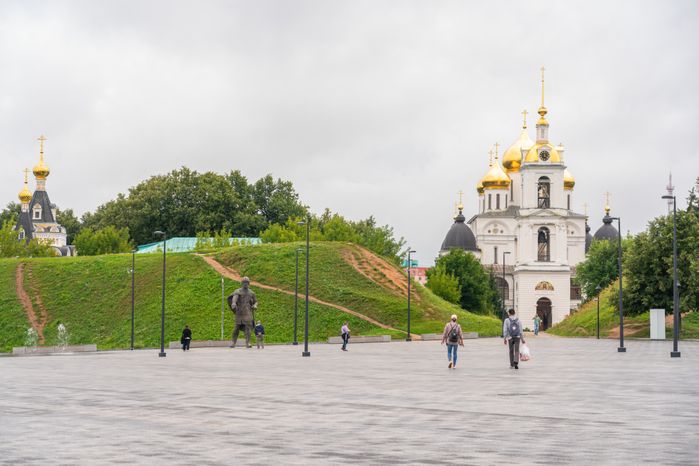 Советская площадь в Дмитрове