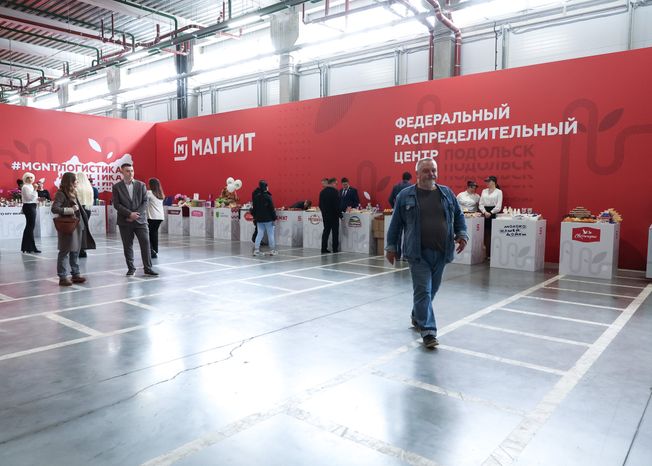 В Подольске открылся первый роботизированный распредцентр "Магнита"