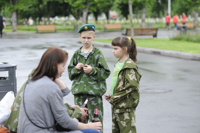 День пограничника в Москве