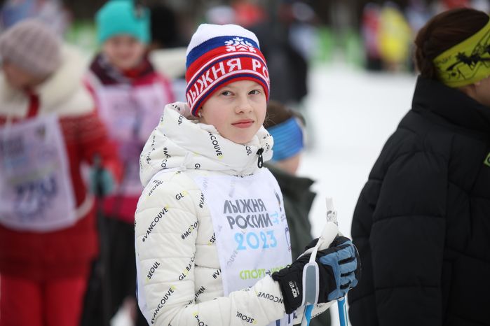 Сдача норм ГТО по лыжам