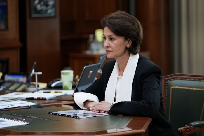 Рабочая встреча Андрея Воробьева с главой городского округа Химки Инной Федотовой