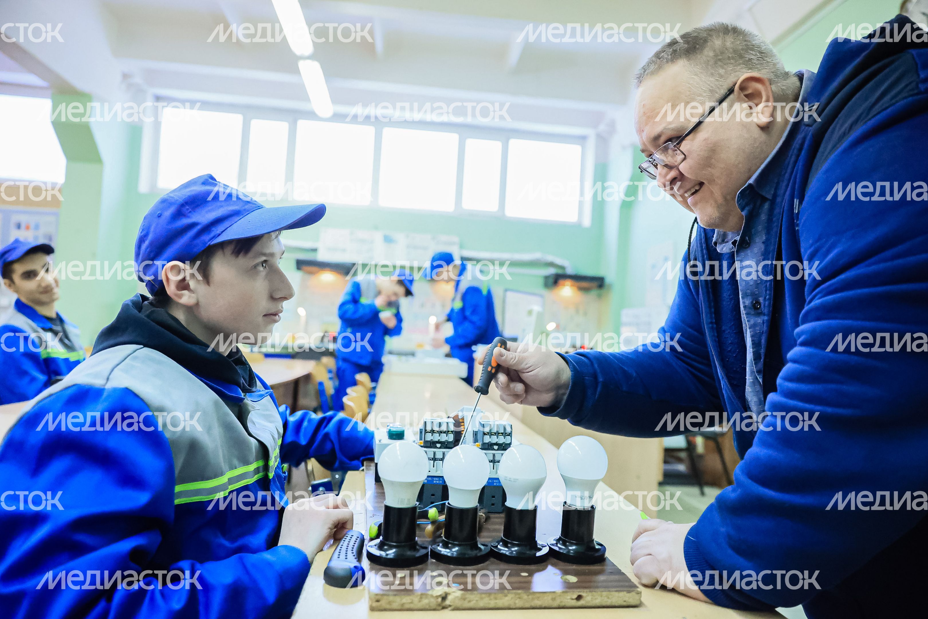 Посещение Губернатором Павлово-Посадского Техникума