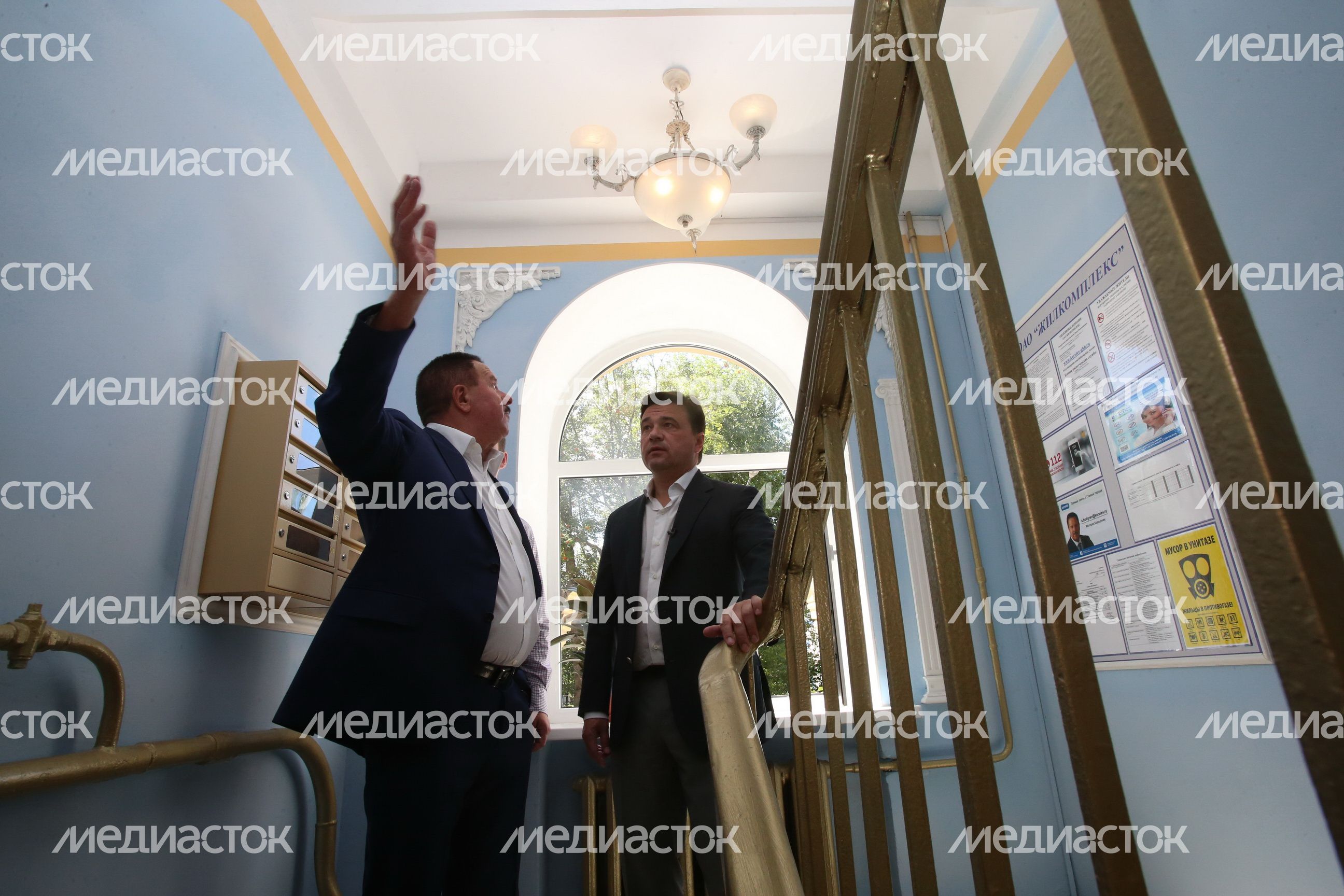 Андрей Воробьев посетил с официальным визитом город Королев