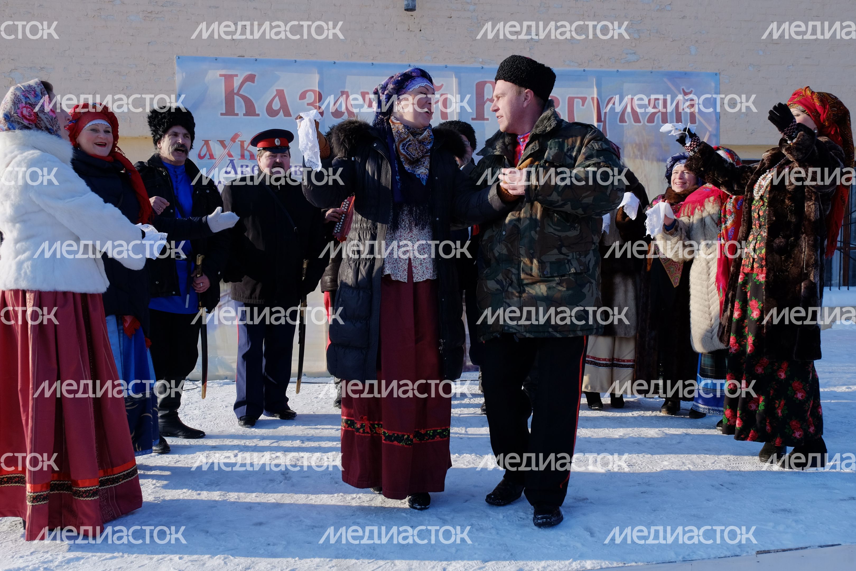 Праздник «Казачий разгуляй» в Павловском Посаде Праздник «Казачий разгуляй» в Павловском Посаде