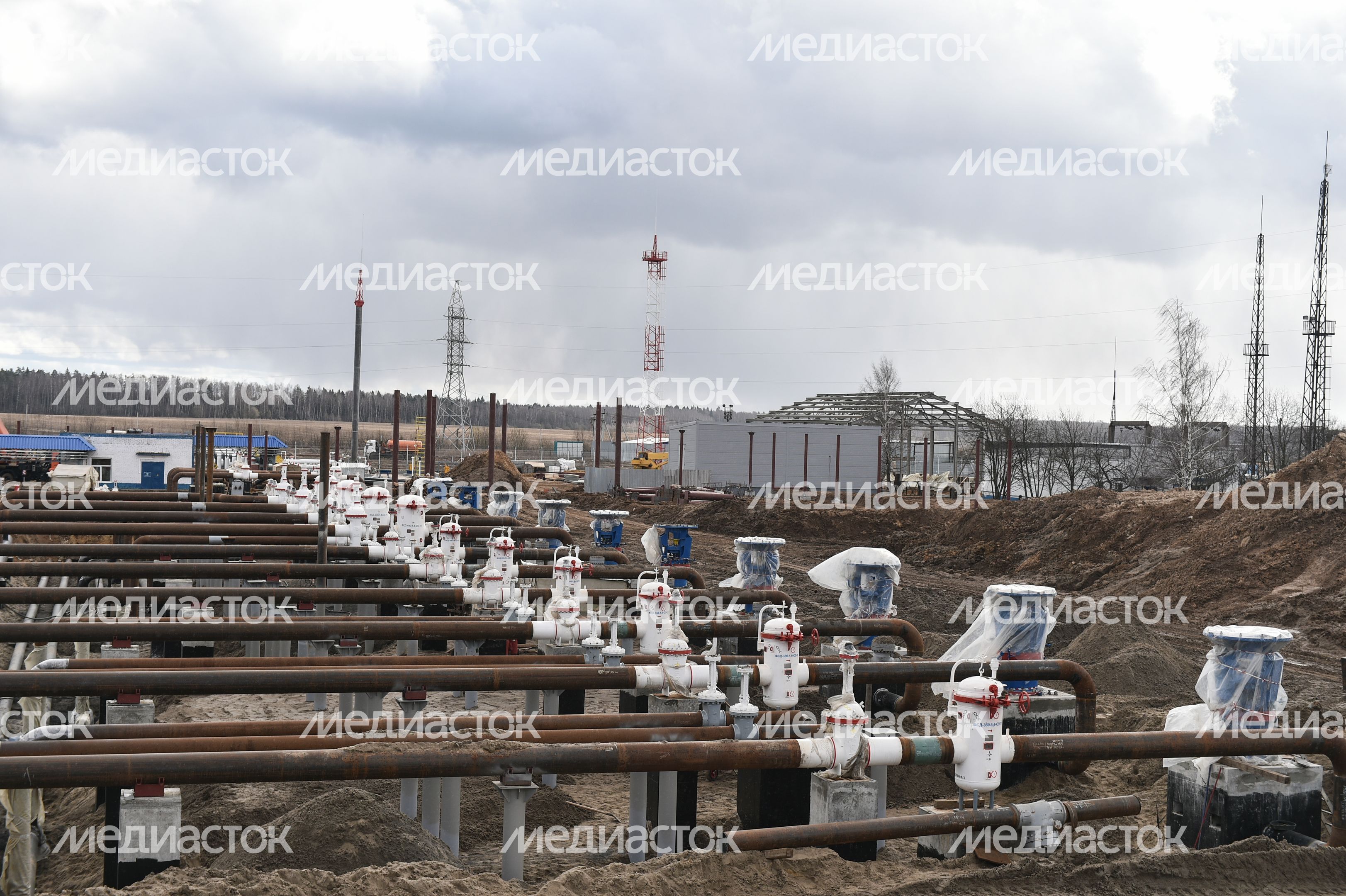 Нефтебаза РОСНЕФТЬ в Подмосковье