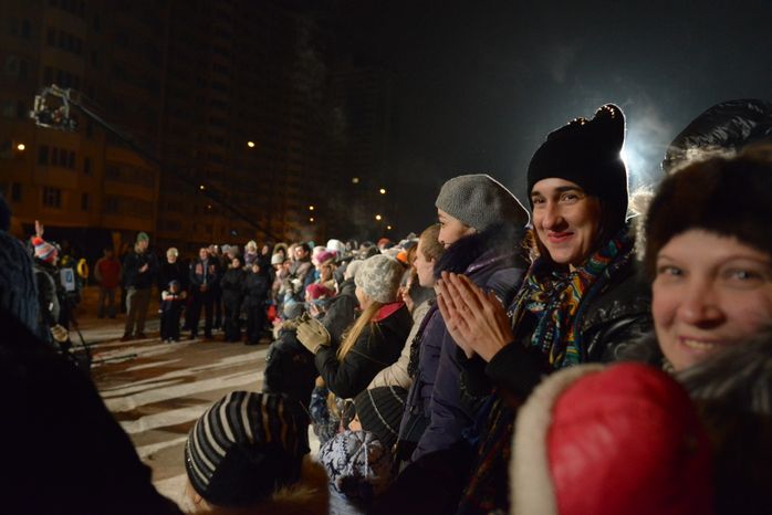 Открытие пешеходного моста в Красногорске