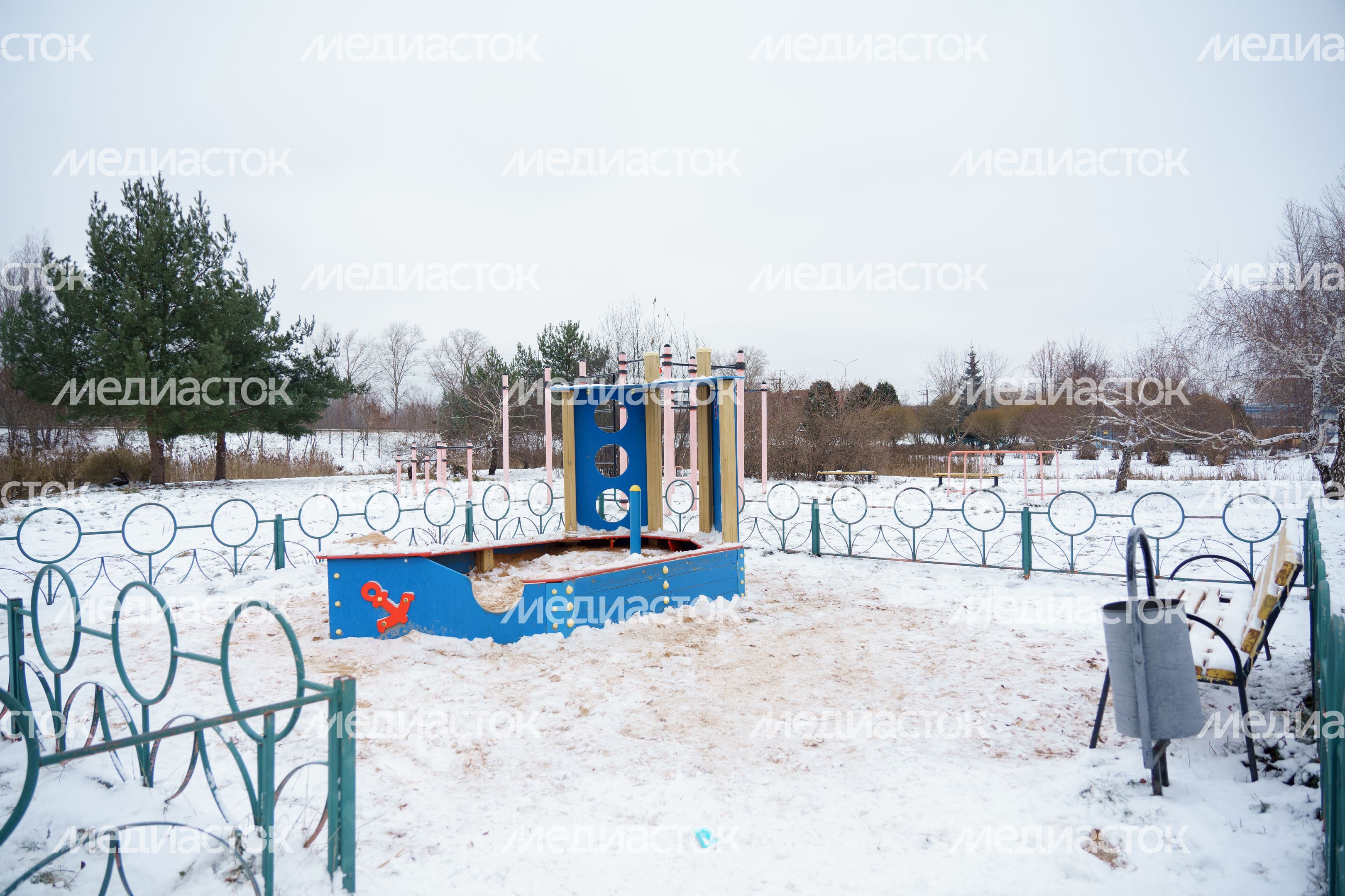 Дубна. Парк семейного отдыха. Зима Дубна. Парк семейного отдыха. Зима