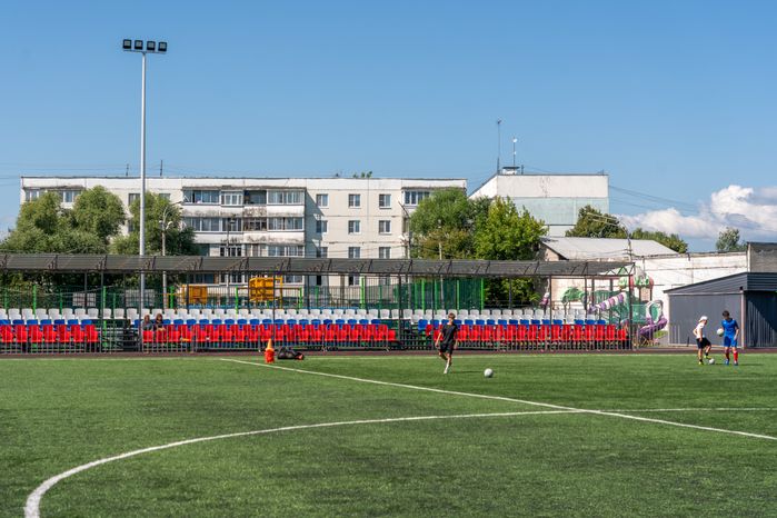 Стадион "Урожай" в Рузе