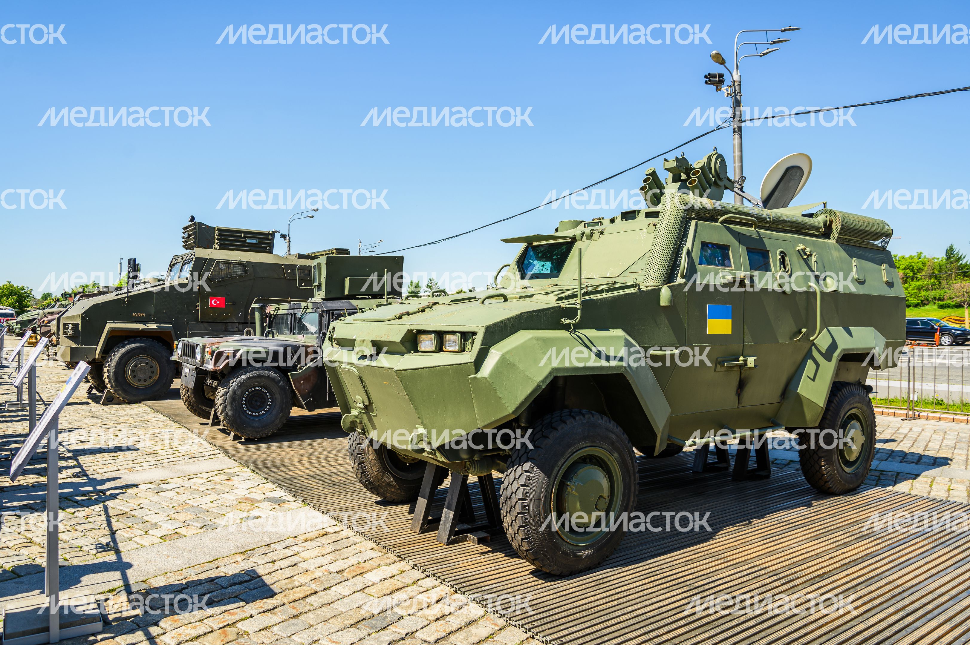 Выставка вооружения в Парке Победы, посвященная СВО