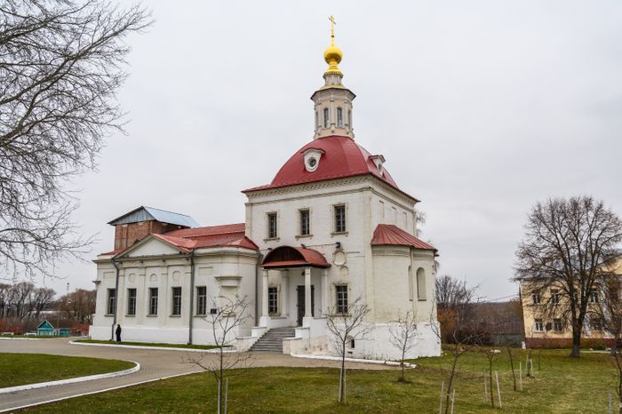 Осенние виды Коломны в Подмосковье