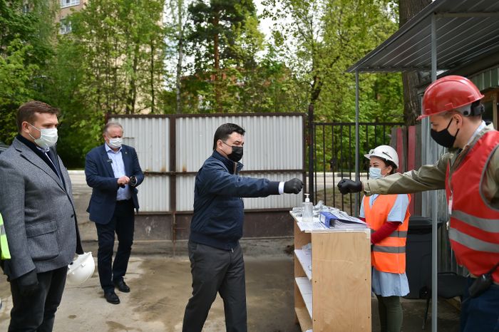Рабочий визит губернатора Подмосковья в Пушкинский городской округ