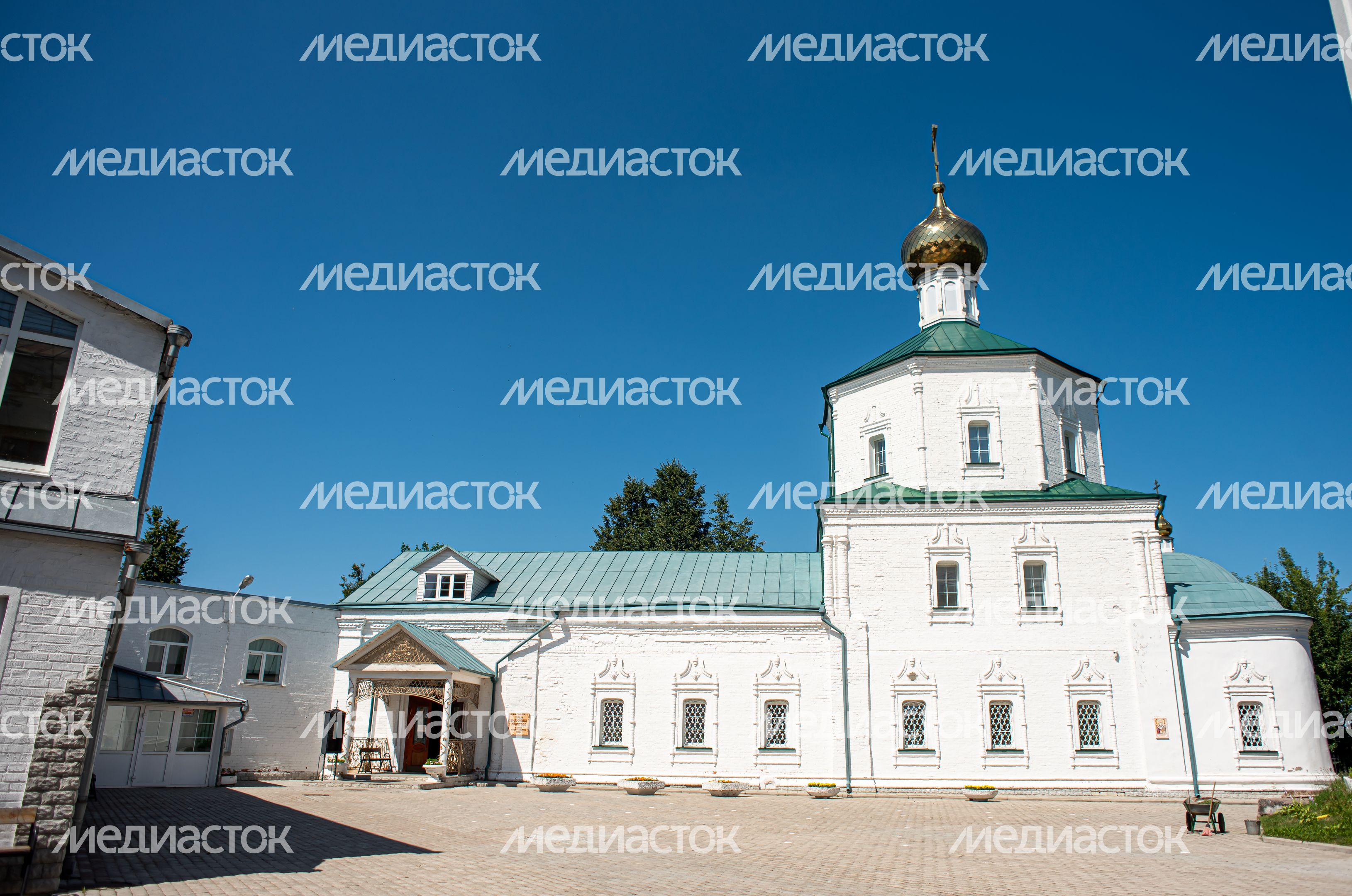 Летние виды города Клин