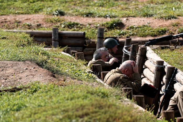 Военно-историческая реконструкция «Огненная дуга» в Одинцовском округе, посвященная Курской битве