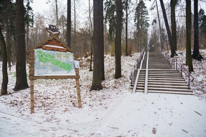 Люберцы. Томилинский лесопарк. Зима
