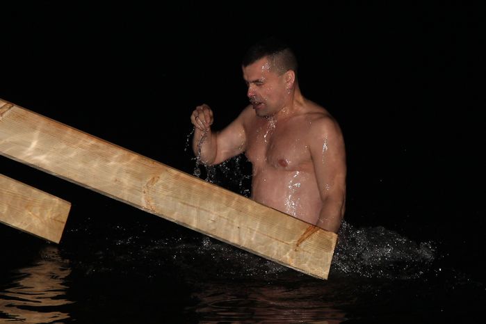 Крещенские купания в Рузе