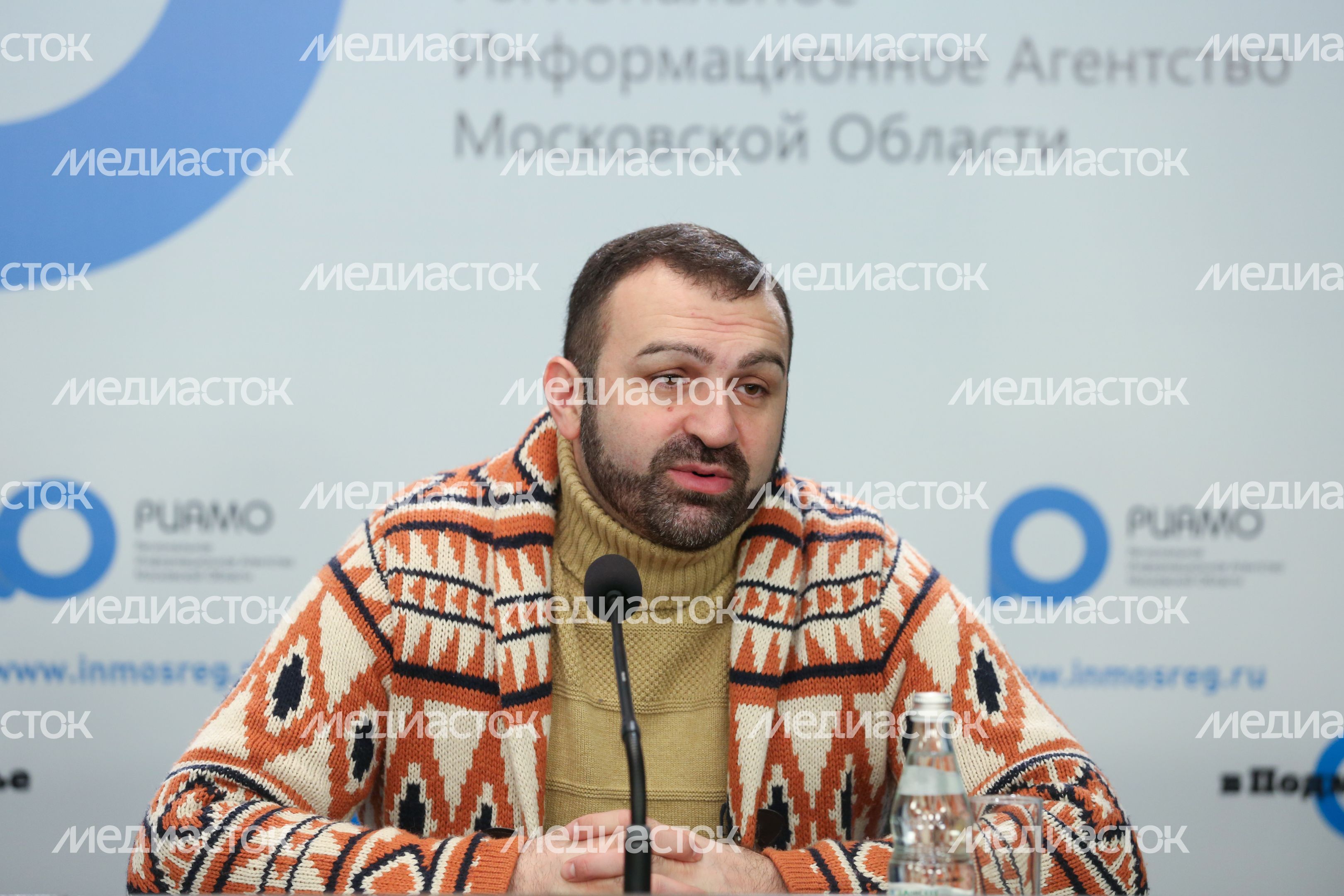 Пресс-конференция Давида Гвинианидзе в РИАМО