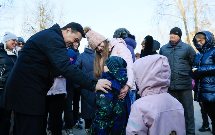 Встреча Губернатора Подмосковья с родителями учащихся СОШ №2