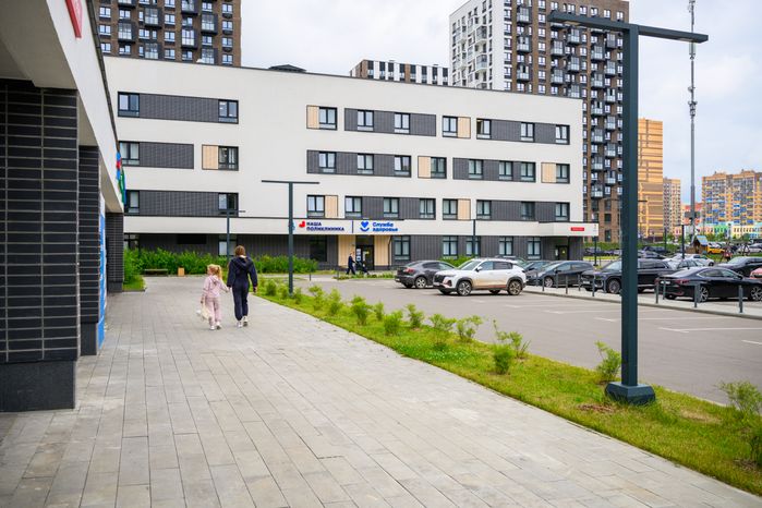 Поликлиника в ЖК «Пригород Лесное» города Видное Ленинского округа
