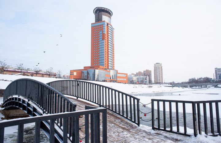 Зимние виды города Щелково