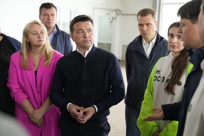 Открытие Губернатором Подмосковья  комбикормового завода в Озерах