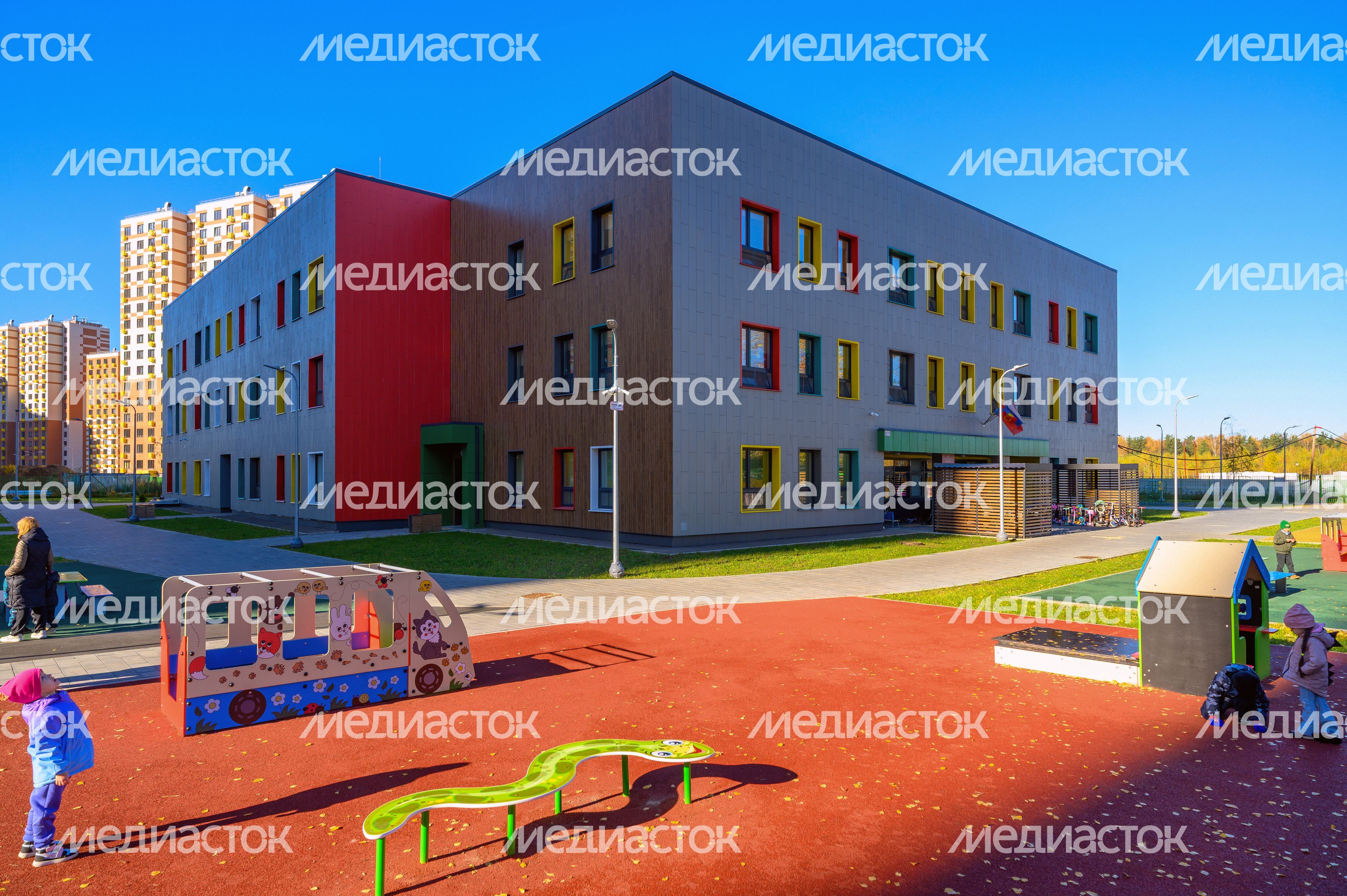 Новый детский сад «Сказка» на 250 мест в микрорайоне Алексеевская Роща города Балашиха
