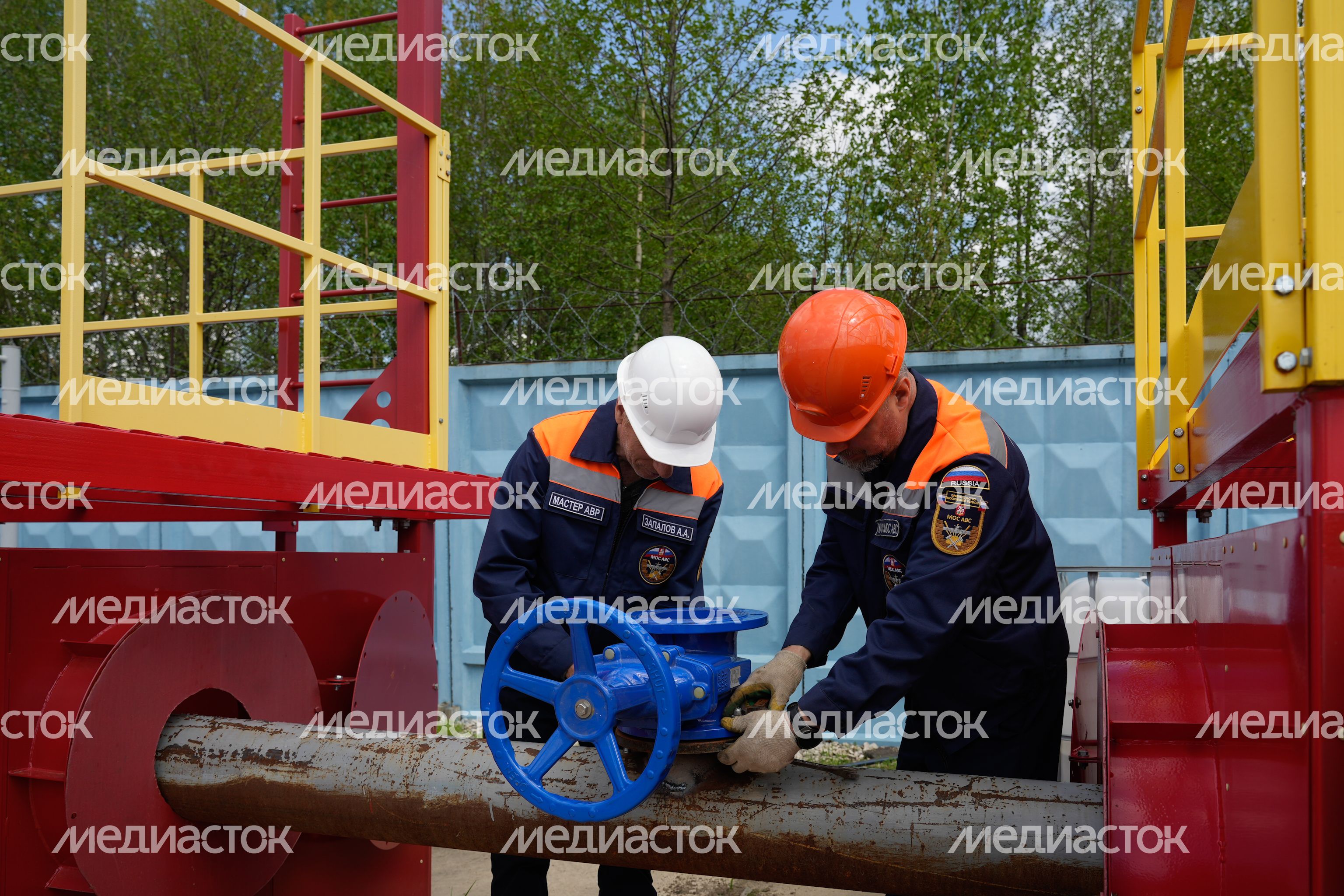 Сотрудники МОС АВС на выезде Сотрудники МОС АВС на выезде
