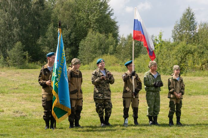 Чехов. День ВДВ на аэродроме ДОСААФ