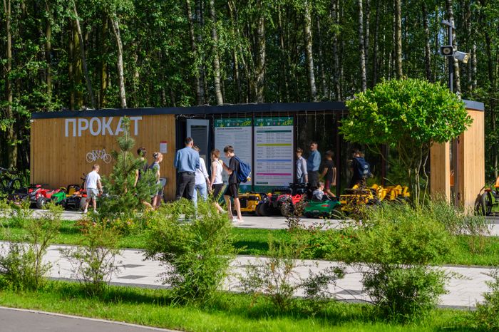 Прокат в парке «Авангард» летом в Электростали