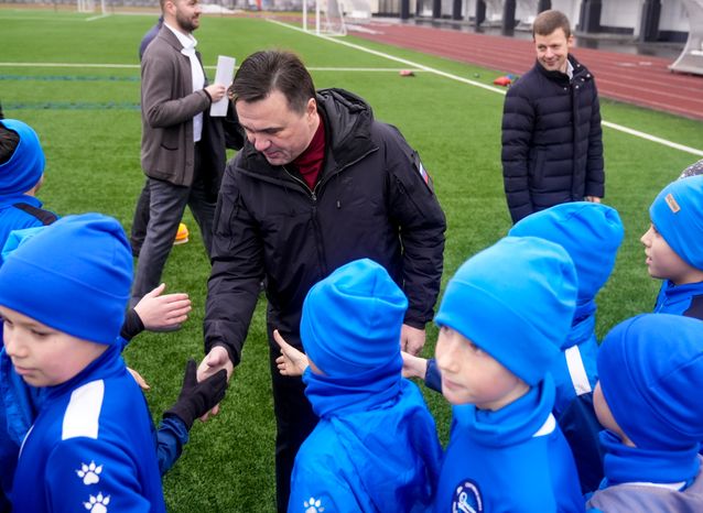 Андрей Воробьев посетил обновленный спорткомплекс "Орион" в Балашихе