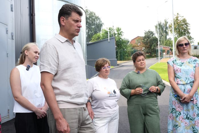 Депутат Госдумы Денис Кравченко проверил ход реконструкции ВЗУ №1 в Яхроме