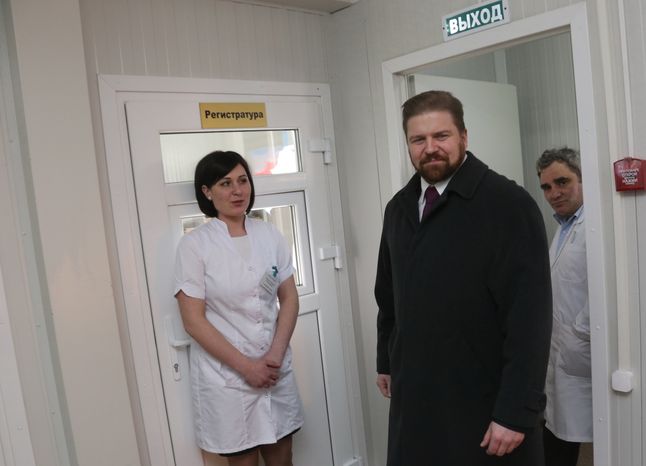 Открытие ФАП в Каширском районе