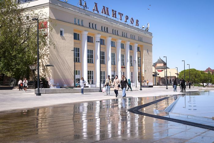 Советская площадь в Дмитрове