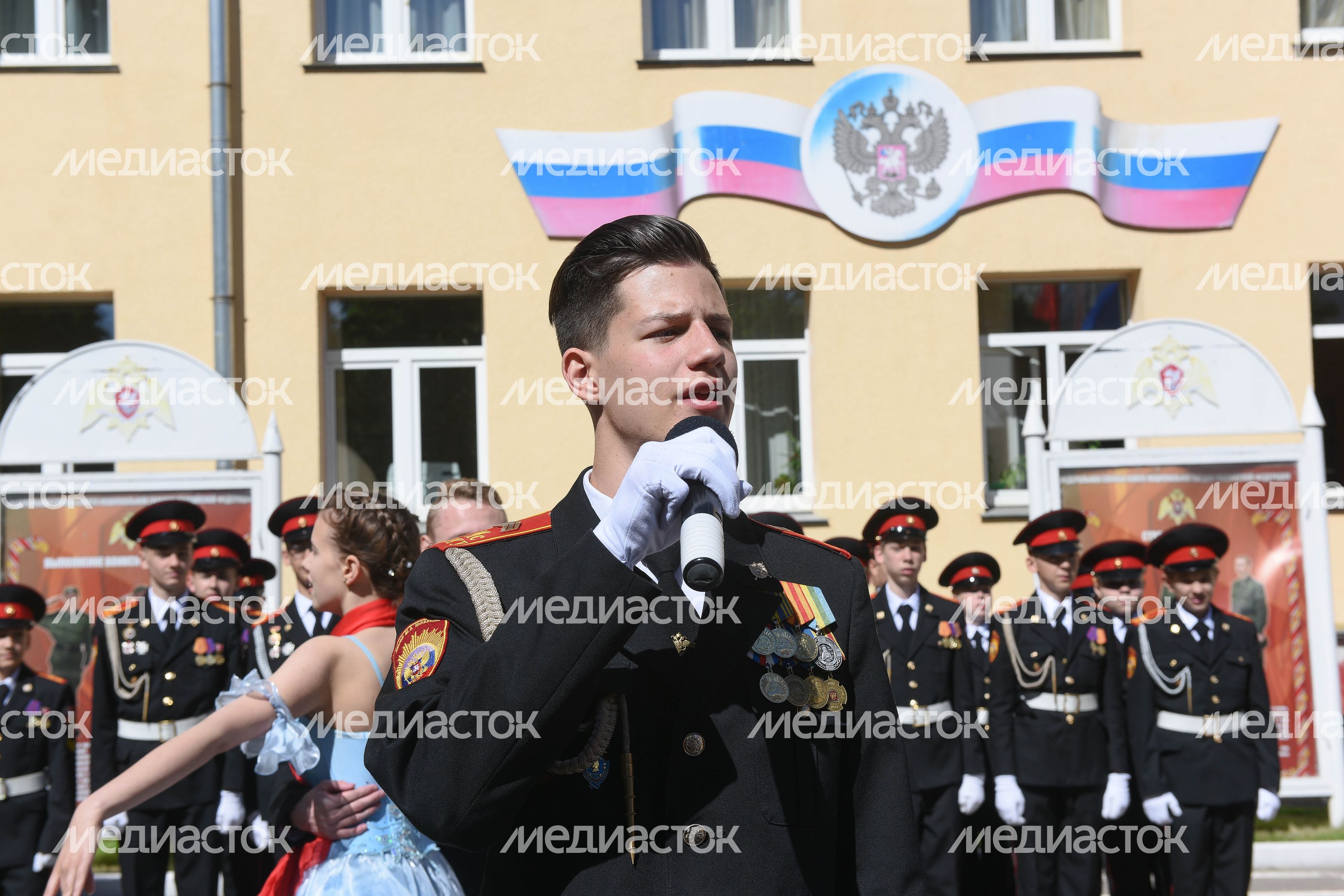 Последний звонок в Московском президентском кадетском училище имени М.А. Шолохова, 1 часть