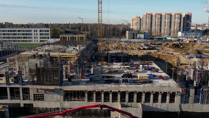 Строительство Балашихинской областной больницы