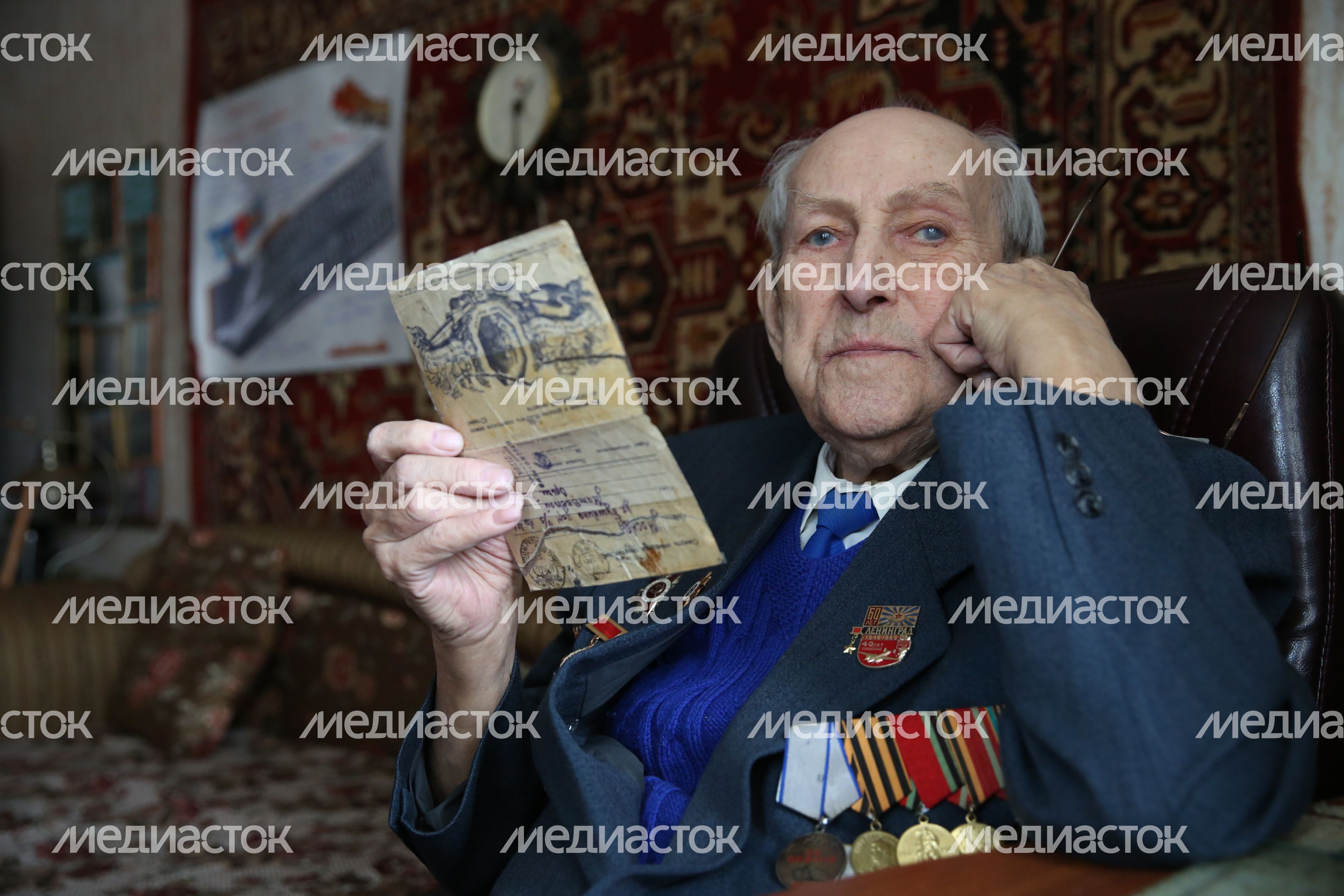 Ветеран ВОВ Николай Ярославцев