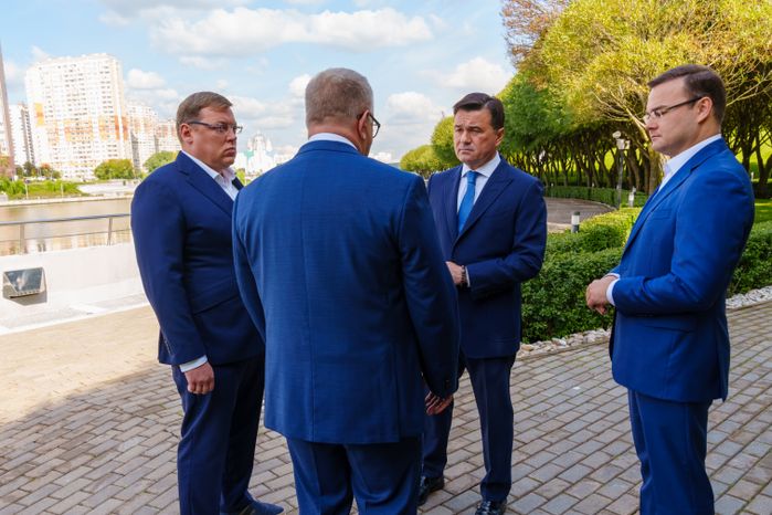 Встреча Андрея Воробьева с кандидатами в губернаторы