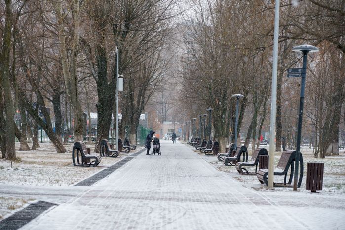 Реутов. Парк культуры и отдыха «Центральный парк». Зима