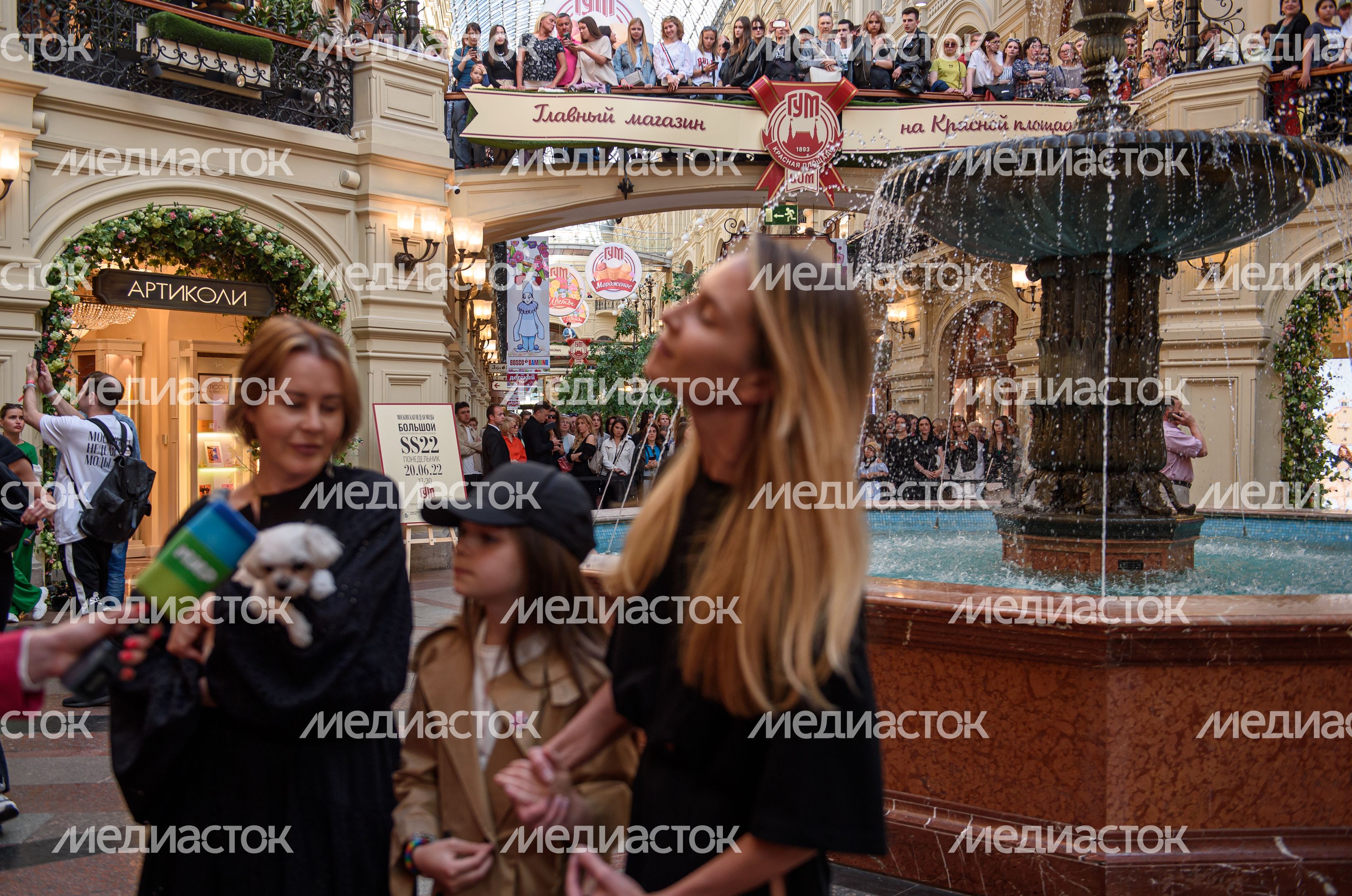 Открытие «Московской недели моды. Модная столица»