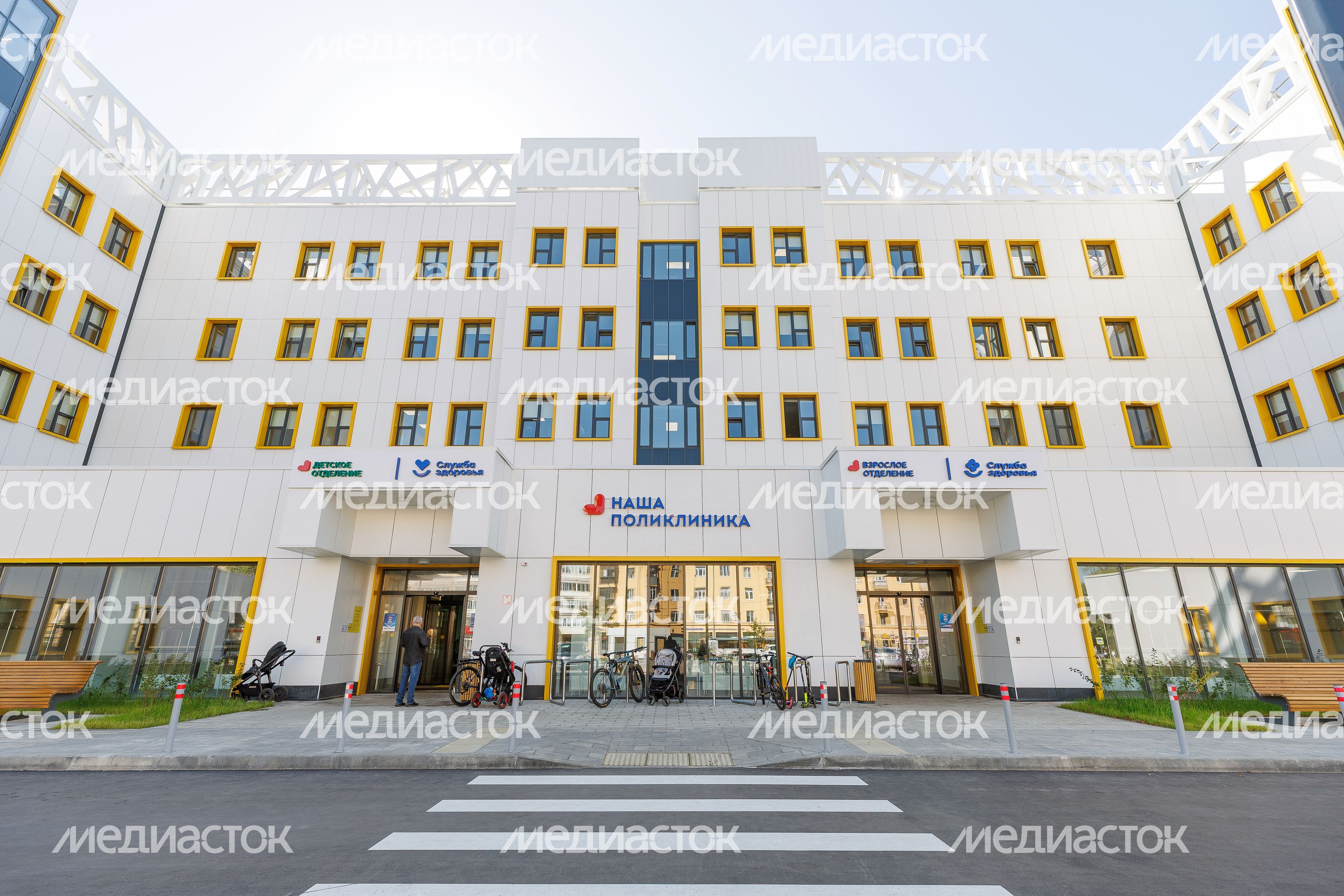 Новая комплексная поликлиника на 1000 посещений в смену в Королеве на улице Циолковского Новая комплексная поликлиника на 1000 посещений в смену в Королеве на улице Циолковского