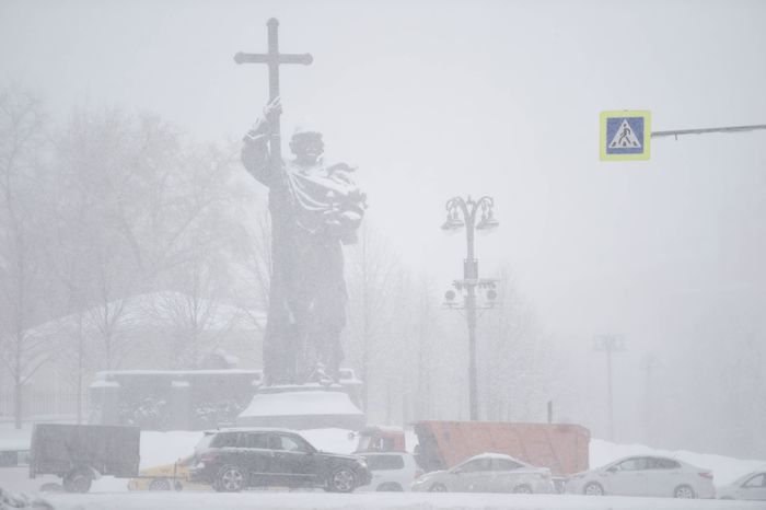 Рекордный снегопад в Москве и Подмосковье