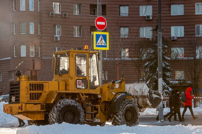 Зима в Москве