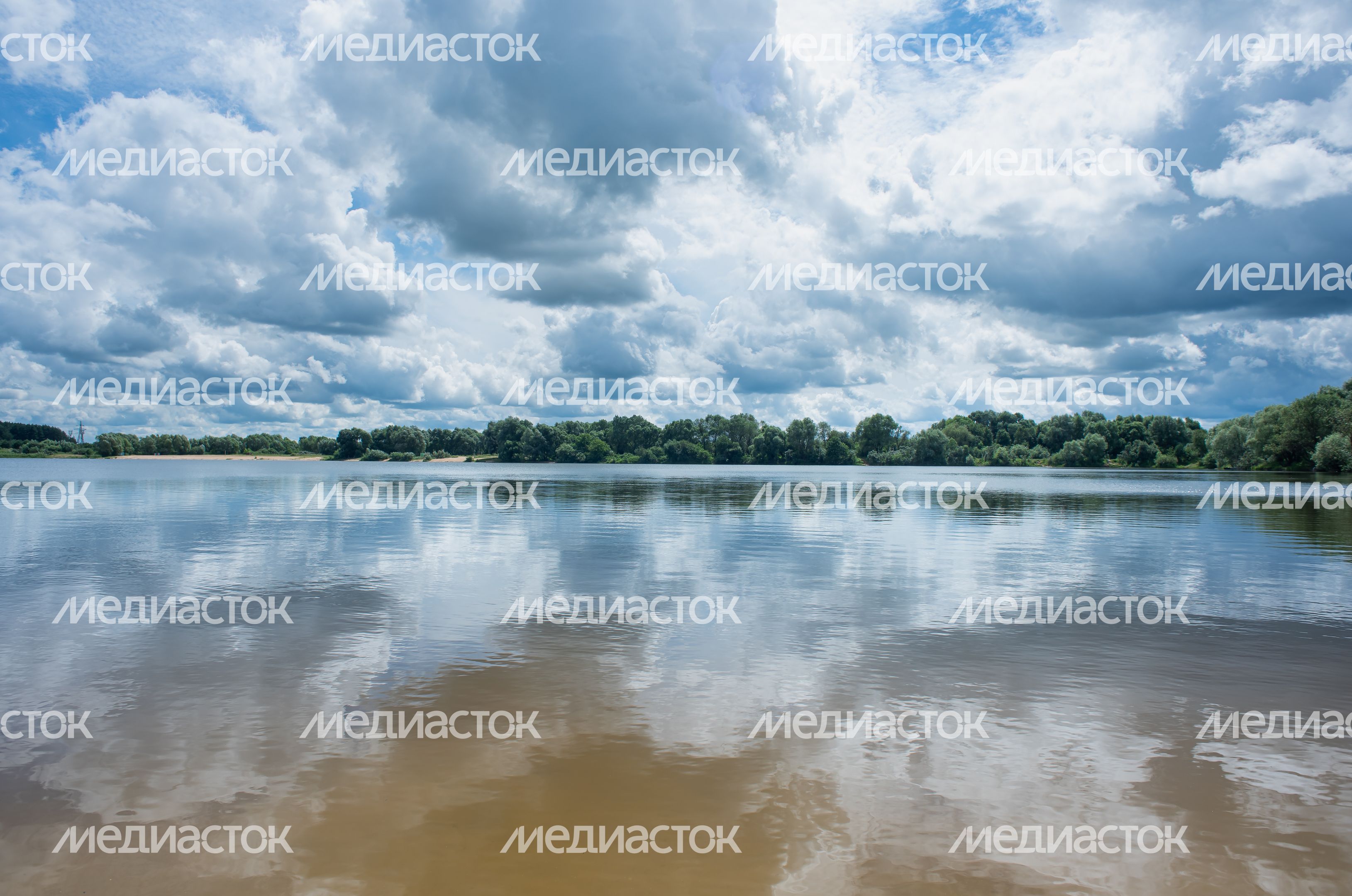 Летние виды города Протвино