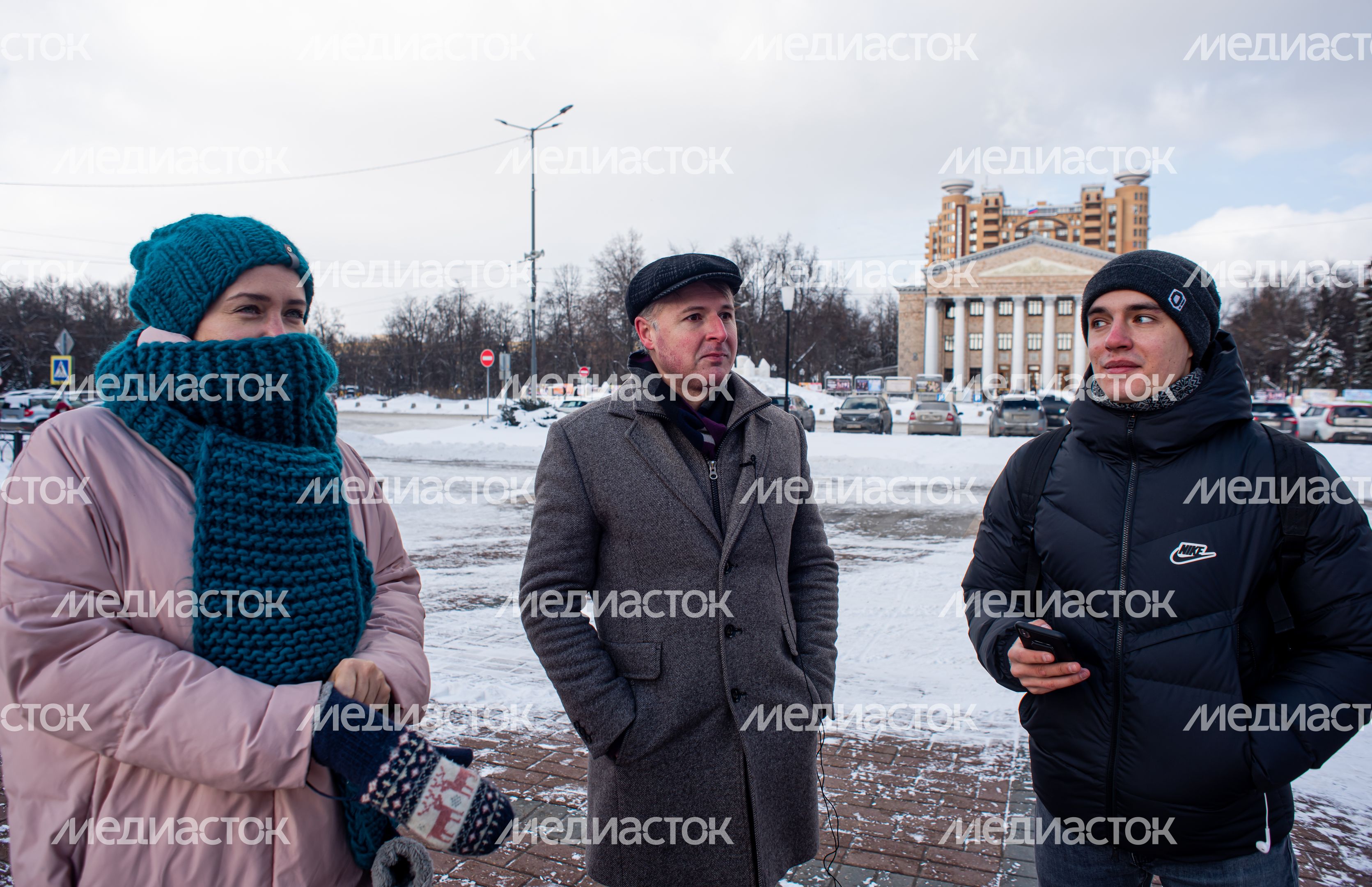 Зимние виды города Жуковский