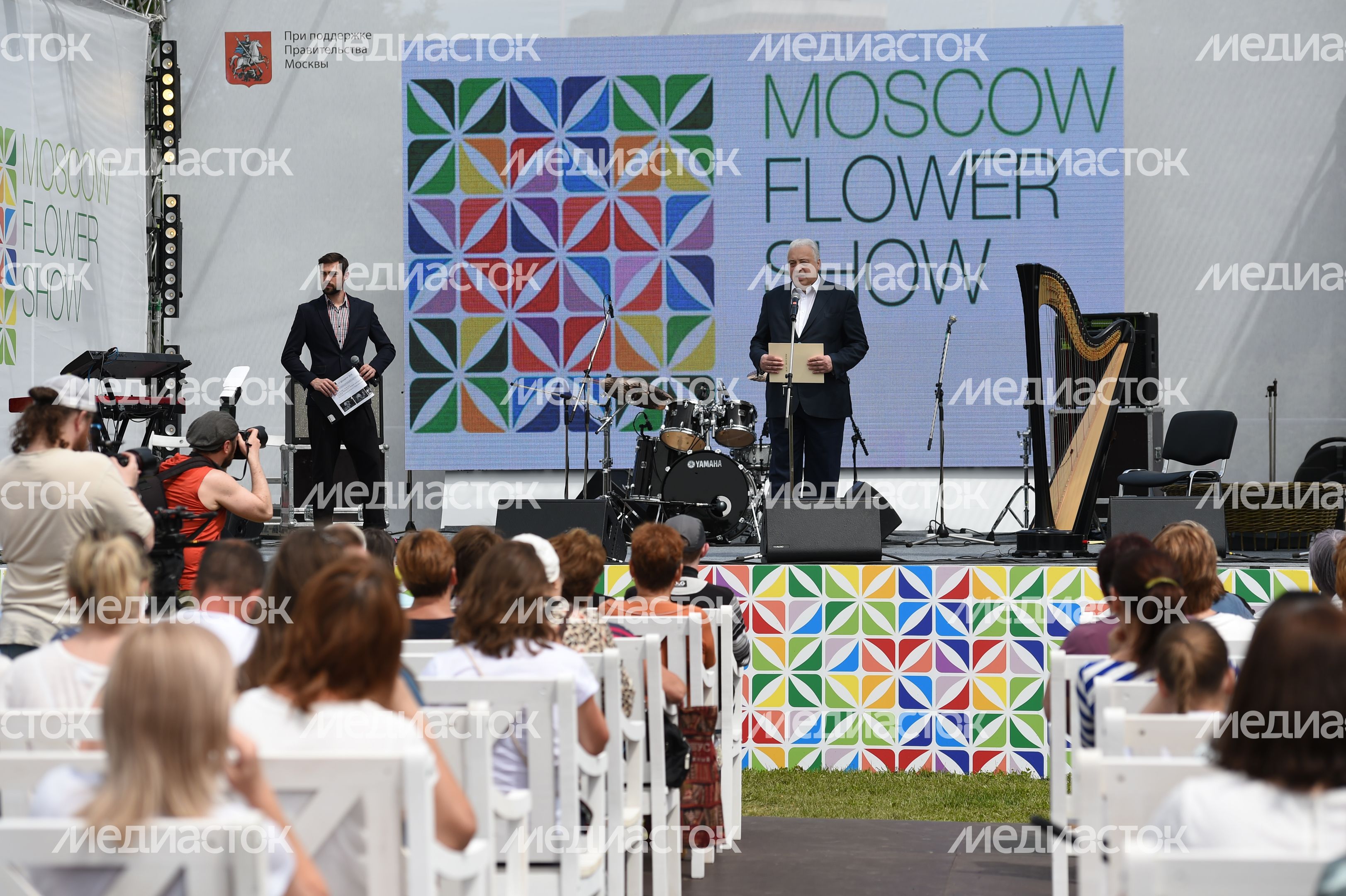 Открытие фестиваля садов и цветов Moscow Flower Show в парке «Музеон» в Москве Открытие фестиваля садов и цветов Moscow Flower Show в парке «Музеон» в Москве